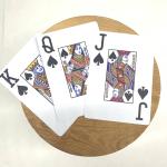Flexible Plastic Poker Cards 0.3mm Personalized Plastic Playing Cards