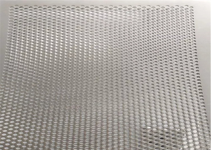 25mm Hexagonal 1m Galvanized Decorative Panels Perforated Metal Screen Sheet