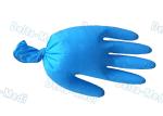 Medical Powder Free Vinyl Gloves , Blue Disposable Vinyl Gloves Wear Resistance