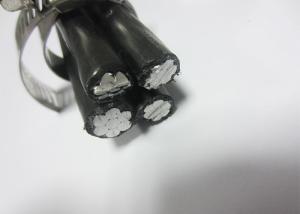 China Aluminum Quadruplex 600V LDPE / HDPE / XLPE Insulated Secondary UD Conductor wholesale