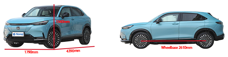5 Seater Honda Mini SUV Pure Electric Dongfeng Honda ENS1