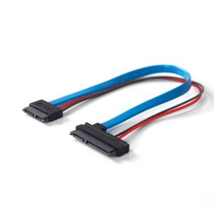 China 30CM 1FT 12 Inch 22 Pin To Slimline SATA 5V Cable Serial Connection wholesale