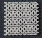 Popular Marble Mosaic Floor Tile , Hotel Marble Mosaic Bathroom Floor Tile
