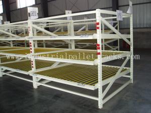 China Industrial Storage Carton Flow Rack In 3 Beam Level / Height 99&quot; &amp; Loading Weight 3000LBS wholesale