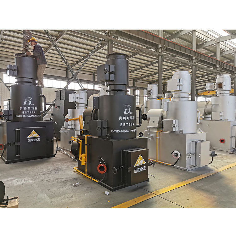 Small Waste Incinerator Burner Cremate Oven Pet Incinerator Machine