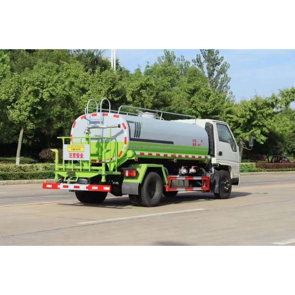 120hp-140hp JMC Water Tanker Truck Water Carrier Truck with Euro 3 Emission Standard