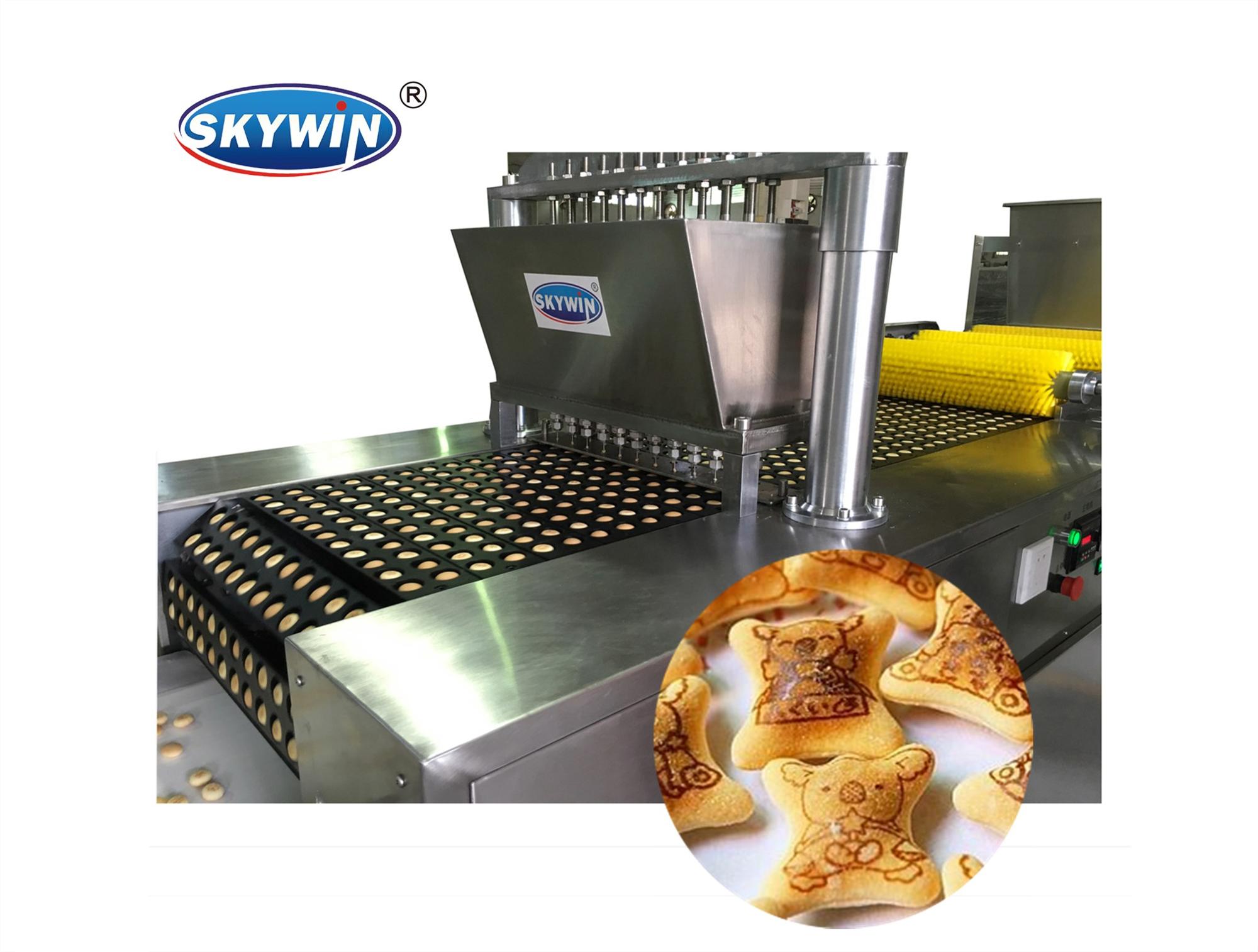 Hot Sales Biscuit Making Machine Chocolate Injection Cream Filled Snack Food Machinery