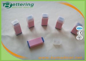 China Medical 28G Pink Colour Sterile Auto Pressure Activated Safety Blood Lancet Asepsis Blood Sample Collecting Needle wholesale