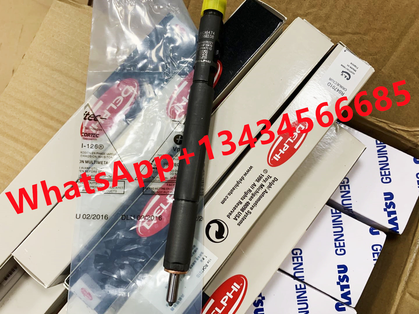 EJBR02601Z EJBR04601D EJBR04501D EJBR04701D Injector Nozzle For Deiphi Euro 3 Euro 4