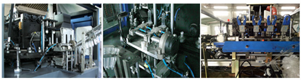 Green 3T 2000L Automatic PET Bottle Blowing Machine