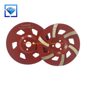 China Concrete Grinder Cup Wheel Grinding Disc Connection Hole Diameter 22.23mm wholesale