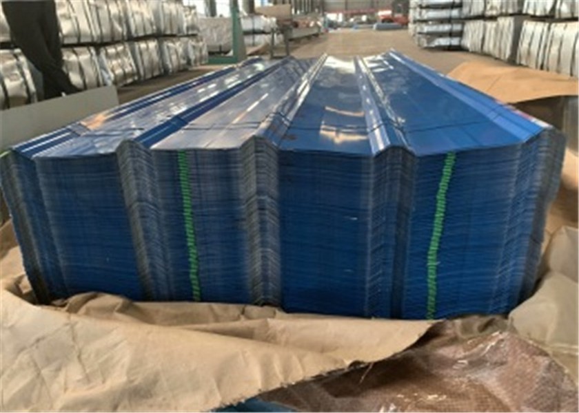 60g/m2 Pre Painted Corrugated Roofing Sheet Corrugated Metal Panels