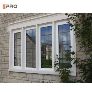 China Aluminum Bay Casement Windows Double Glazed outdoor kitchen Windows wholesale
