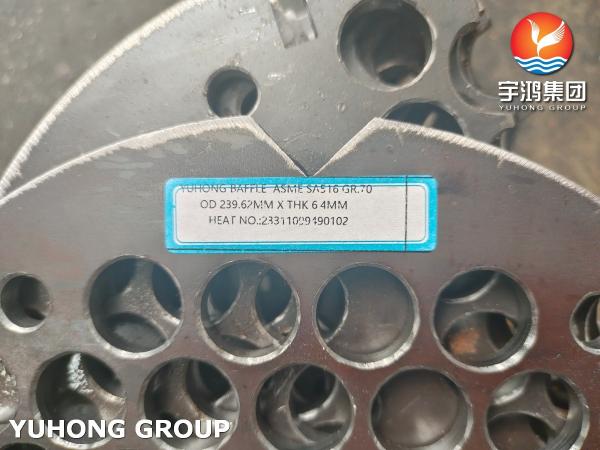 ASTM B171 C71500 Copper Nickel 70/30 Tube Sheet for Shell-and-Tube Heat