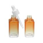 50ML Gradient PETG Cosmetic Bottle Square 20/410 Essential Oil Bottle Packaging