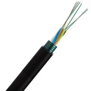 China Outdoor Dual 8 Core FTTH Fiber Optic Cable GYTA53 LSZH PVC Jacketed wholesale