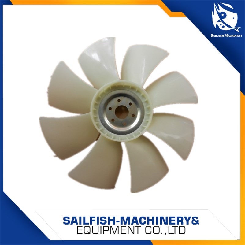 PLASTIC PC130-7 BLADE FAN FOR KOMATSU EXCAVATOR
