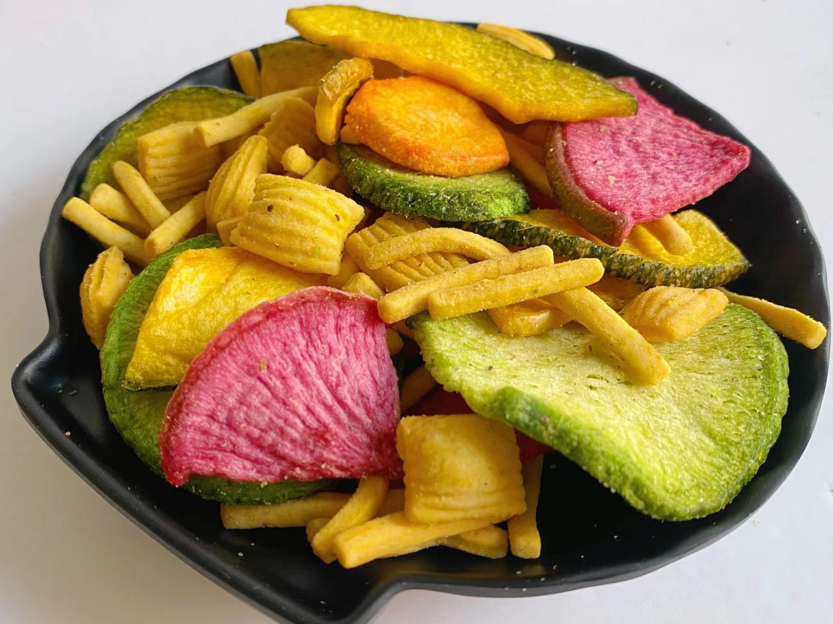 Shrimp Flavor Dried Fruits Vegetables Special OEM Snacks BRC Certification