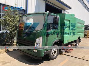 China Shacman 6CBM Water Sprinkler Dust Suction Road Sweeper Truck wholesale