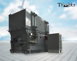China 100kw 560kw 630kw 710kw three phase induction electric motor slip ring 6kv 6000v 375rpm wholesale
