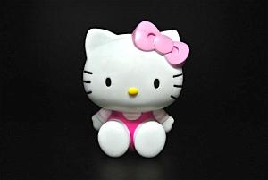 China 5 Inch Hello Kitty Coin Bank , Lovely Coin Saving Bank For Little Girl wholesale