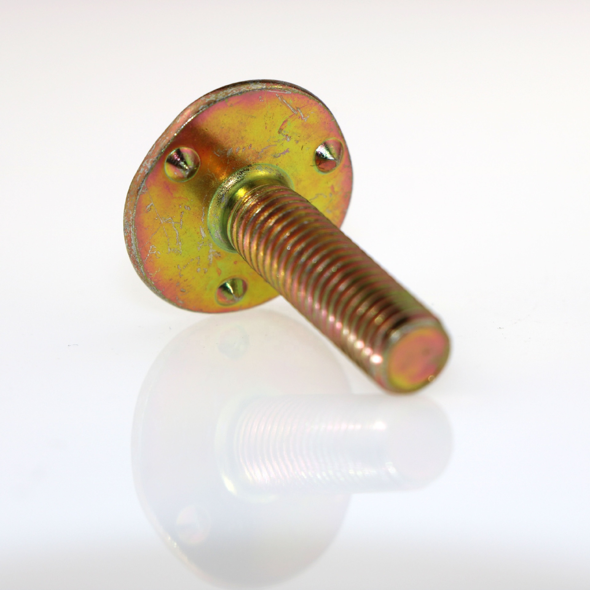 Unc Thread DIN 15237 Yellow Zinc Elevator Bucket Bolt Belt Bolt 280*250*180 for Elevator Maintenance and Repair