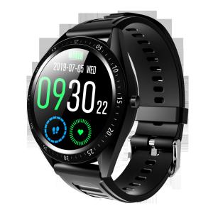 China Body Temperature Silicone 1.3 Inch Smart Heart Rate Wristband wholesale