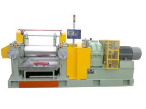 China SGS Two Roll Rubber Mill Antifriction Roller Bearing Rubber Compounding Machine wholesale