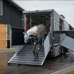 Anti-Slip Gentle On The Joints Non Slip Livestock Trailers Rubber Flooring Horse
