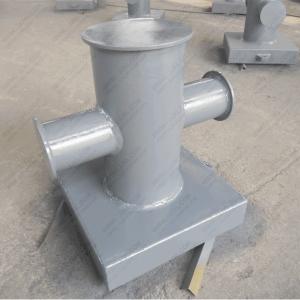 China Mooring Cleat Cross Bollard with Baseplate Marine Bollard Marine Bitt wholesale