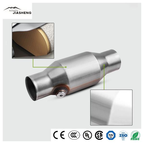 2.5" Stainless Steel Catalytic Converter Direct Fit Exhaust Auto Catalytic