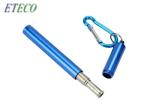 Blue Personalized Stainless Steel Straws , Non Plastic Drinking Straws