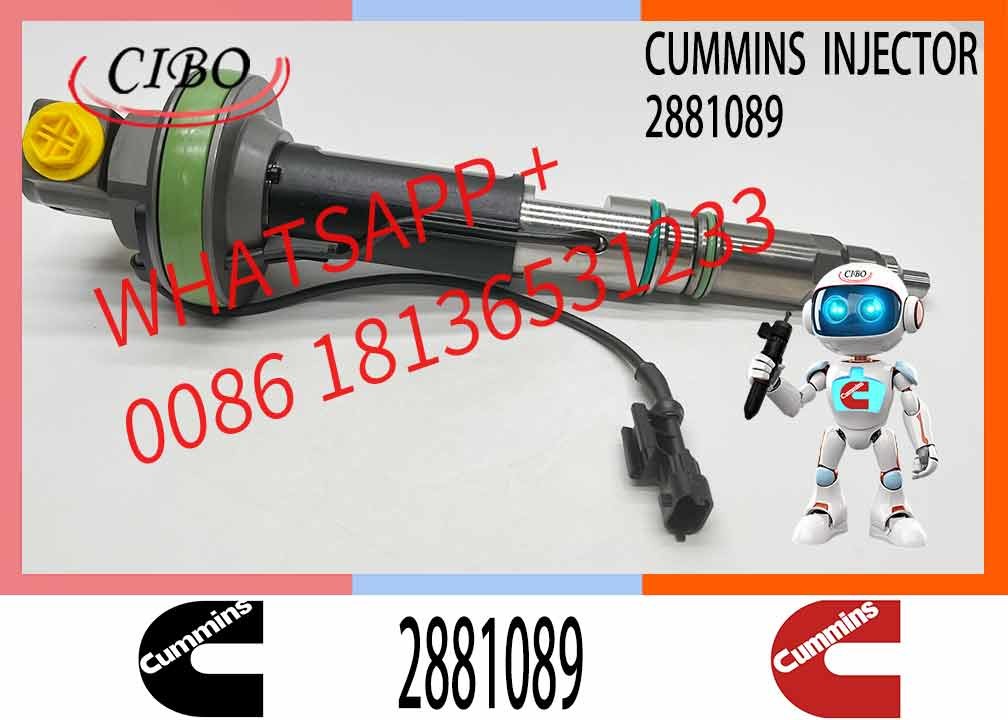Engineering Machinery QSK19 Truck Engine System Accessories 2881089 2882130 Diesel Fuel Injectors