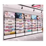 Acrylic Cosmetic Display Rack For Nail Polish Perfume Retail Mascara Shop