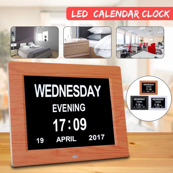 Quality 800x600 Digital Calendar Clock 5V 1A Greeting Card Folder for sale