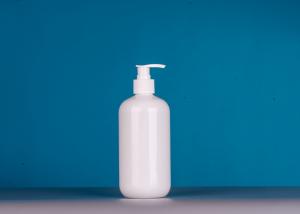 China 550ml Capacity White PET Hand Wash Liquid Bottle With Dispenser wholesale
