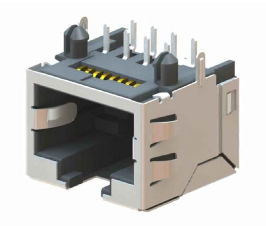 High-speed RJ45 modular Jack, CAT5E, instead of HRS, TM11R-5M2-88