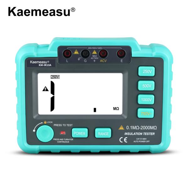 kaemesau 1999 Count Display Insulation Resistance Tester 250V 500 V 1000 V