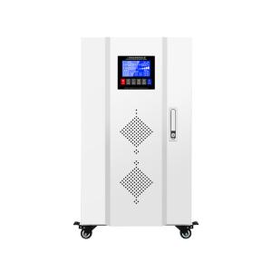 China 50KVA Intelligent Three Phase Voltage Regulator LED LCD Display wholesale