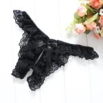 Open up lace thong