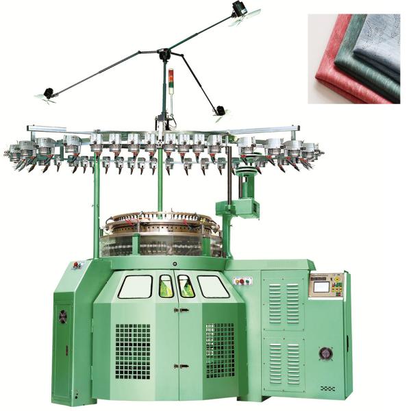 Single Jersey Terry Jacquard Circular Knitting Machine Computer Controlled