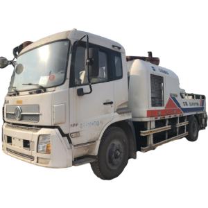 China 18Mpa 100CBM Used Concrete Trailer Pump , Truck Mounted Concrete Line Pump wholesale