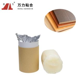 China Milky White Hot Melt Glue For PVC Lamination Hot Pearl Glue PUR-9002S wholesale