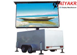 China Anti Oxidation P10 Truck Mobile Led Display Full Color 10000 Dots/m2 1280x960 mm wholesale