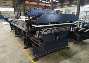 China Hydraulic 75mm Corrugated Metal Roofing Machine 0.3mm Standing Seam Roof Former wholesale