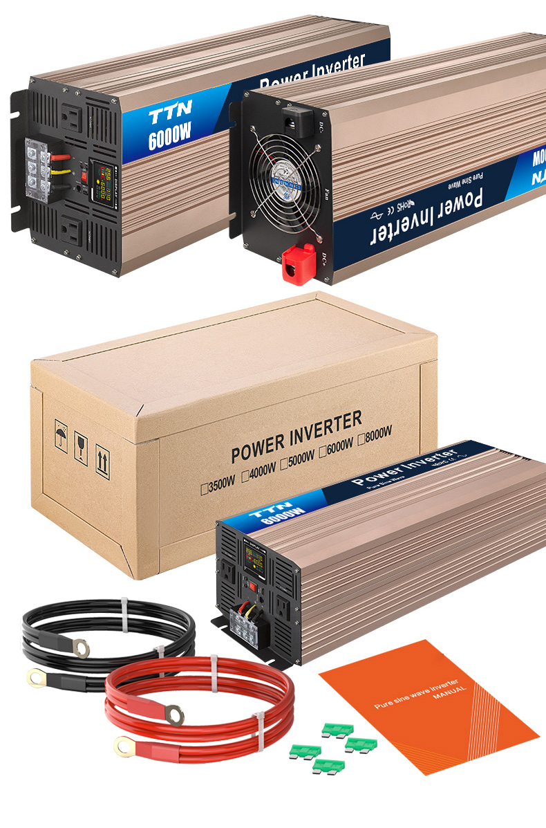 1000W 1600W 2000W Generator Inverter 12V Inverter 24V 4000 Watt