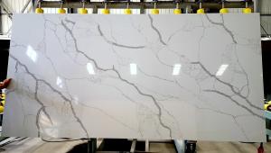 China Rectangular 7% Resin Quartz Stone Countertops For Bathroom wholesale