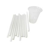 CPLA Biodegradable Straws 12*230mm High Temperature Normal Temperature