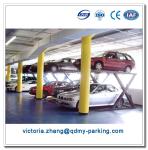 2 Level Double Car Parking Lift Hydraulic Double Scissor Car Lift