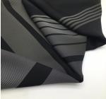 Polyester Woven Abaya Nida Plain weave korean formal black colour